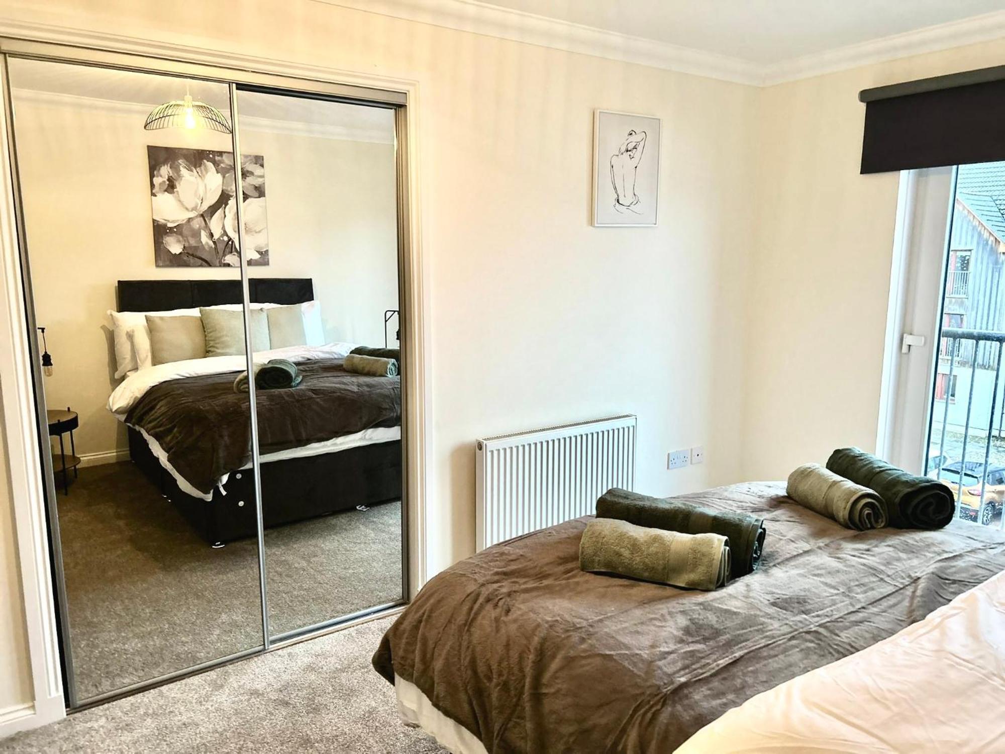 Central Cosy Riverview Apartment 2 Bed, 2 Bath, Free Parking / Wifi Inverness Bagian luar foto